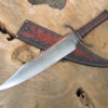 Bowie art knife from Wildertools by Rick Marchand