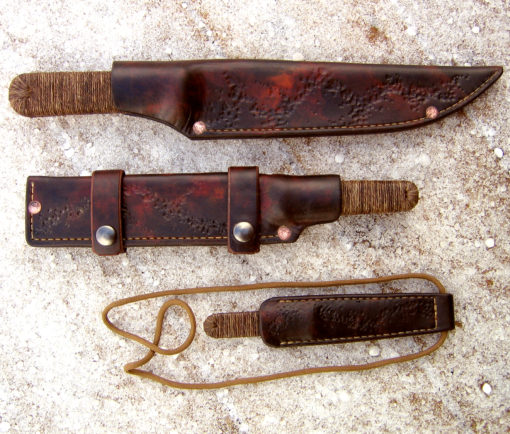 Bushknife Trio from Wildertools by Rick Marchand