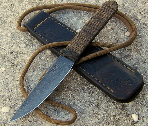Kozuka bush neck knife from Wildertools by Rick Marchand