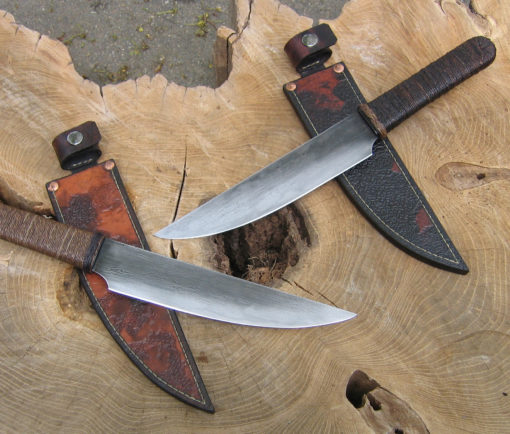 Swept Tanto bushknife from Wildertools by Rick Marchand