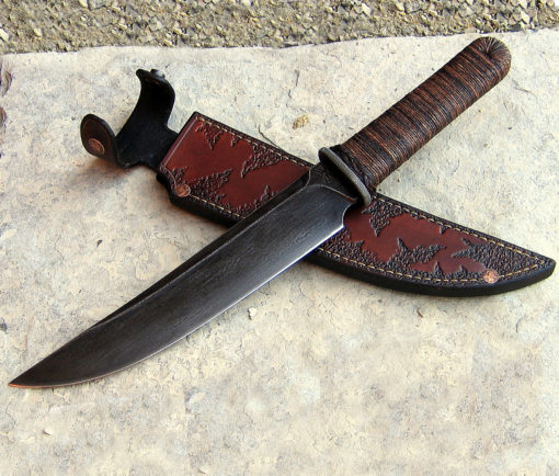 Tanto with Guard bushknife from Wildertools by Rick Marchand