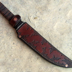 Tanto with Guard bushknife from Wildertools by Rick Marchand