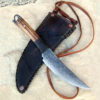 Tribal Swept Necker bushknife from Wildertools by Rick Marchand