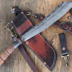 Parang with wooden handle from Wildertools by Rick Marchand