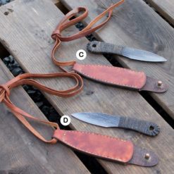 Button Necker Neck Knife by Rick Marchand from Wildertools